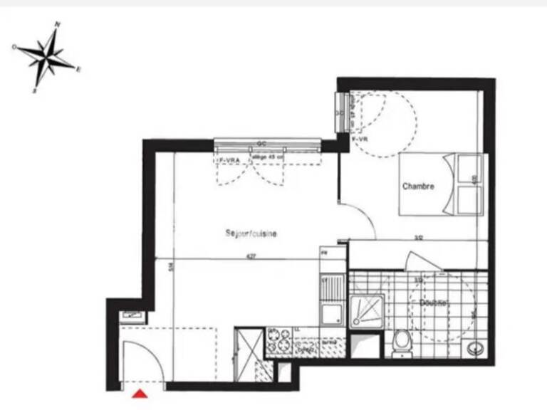 Appartement de 41m2 à louer sur Neuilly-sur-Marne — photo 1