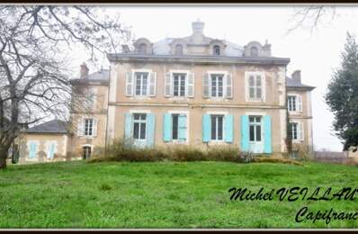 Propriété à vendre avec bâtisse de 15 pièces, 2 gîtes, terrain 7390 m², VILLENEUVE SUR ALLIER (03) — photo du bien