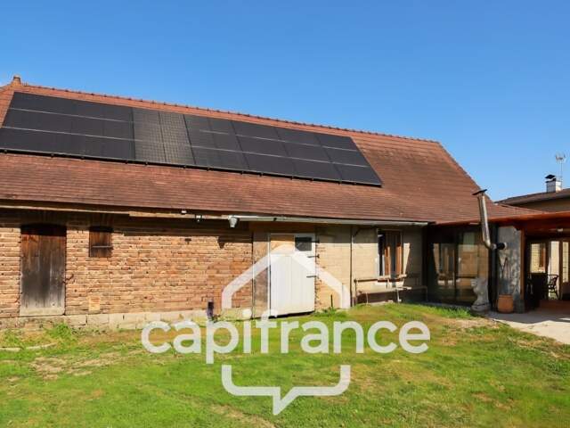 Ferme bressane 3 chambres avec dépendances, terrain et panneaux solaires – Sagy (71) — photo du bien