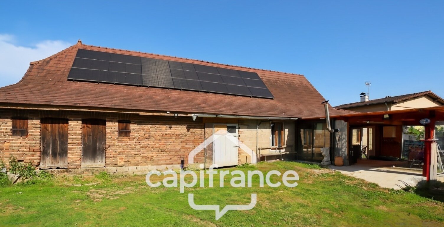 Ferme bressane 3 chambres avec dépendances, terrain et panneaux solaires – Sagy (71) — photo 1