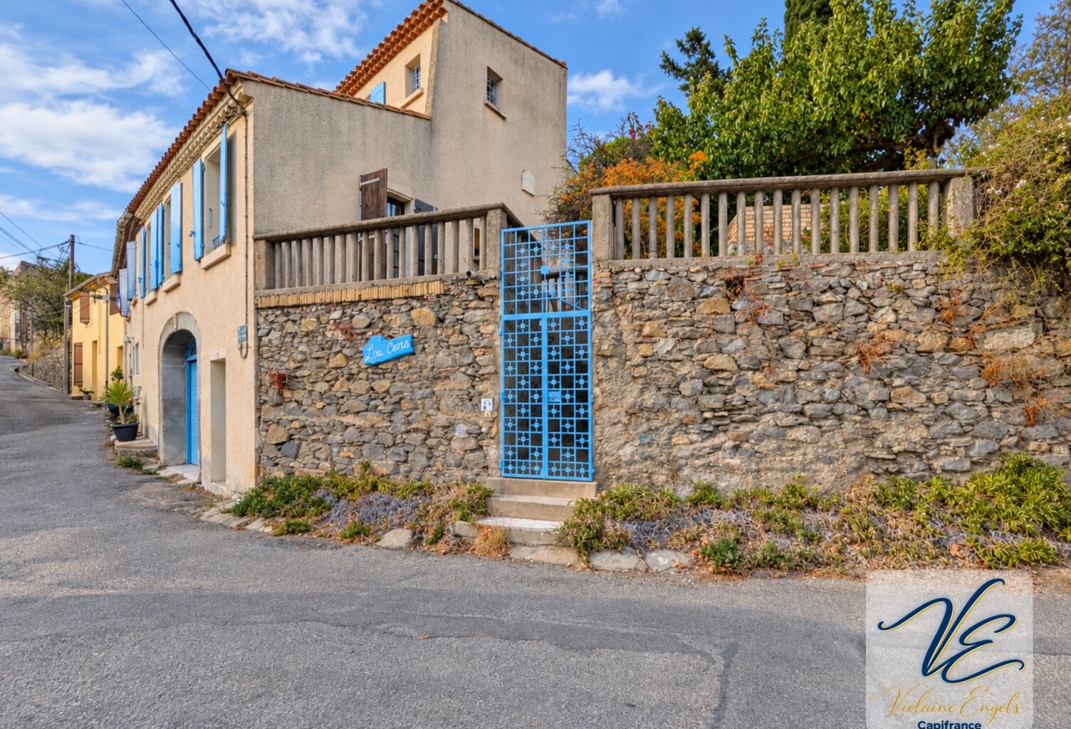 ARGENS-MINERVOIS – Maison de caractère avec 4 chambres, terrasses, jardin arboré et garage — photo 1
