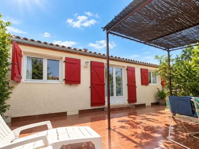 SAINT-NAZAIRE – MAISON DE LOISIRS de 27m² AVEC TERRAIN PRIVATIF de 125m² — photo du bien