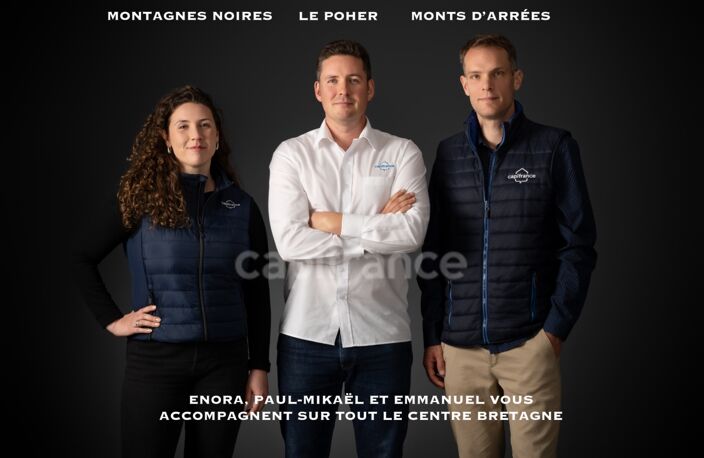 EXCLUSIVITÉ - TERRAIN AVEC HANGAR ET RUINE À TREBRIVAN — photo 4