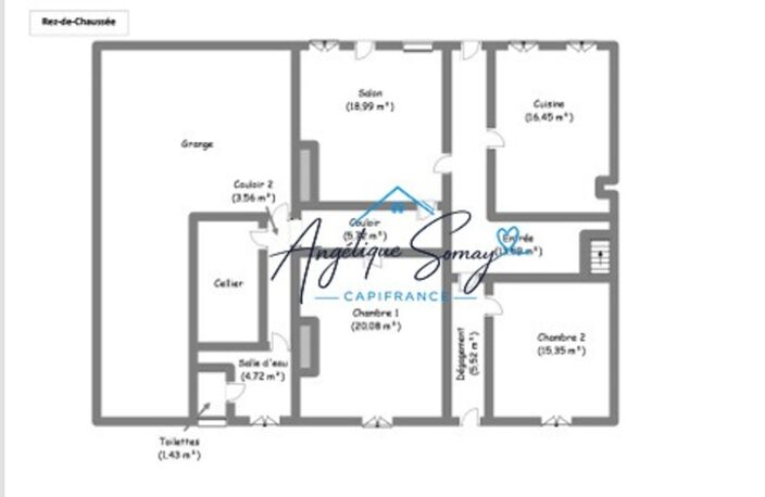 L’ABERGEMENT-DE-CUISERY – MAISON À RÉNOVER, GRANGE ET COMBLES SUR 1 646 m² DE TERRAIN — photo 2
