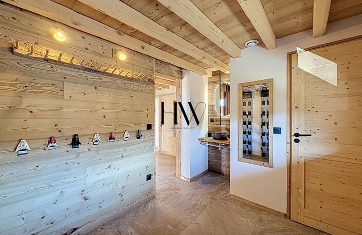 Chalet d’exception à proximité de Megève – Vue panoramique sur les Aravis et Crest-Voland — photo 3