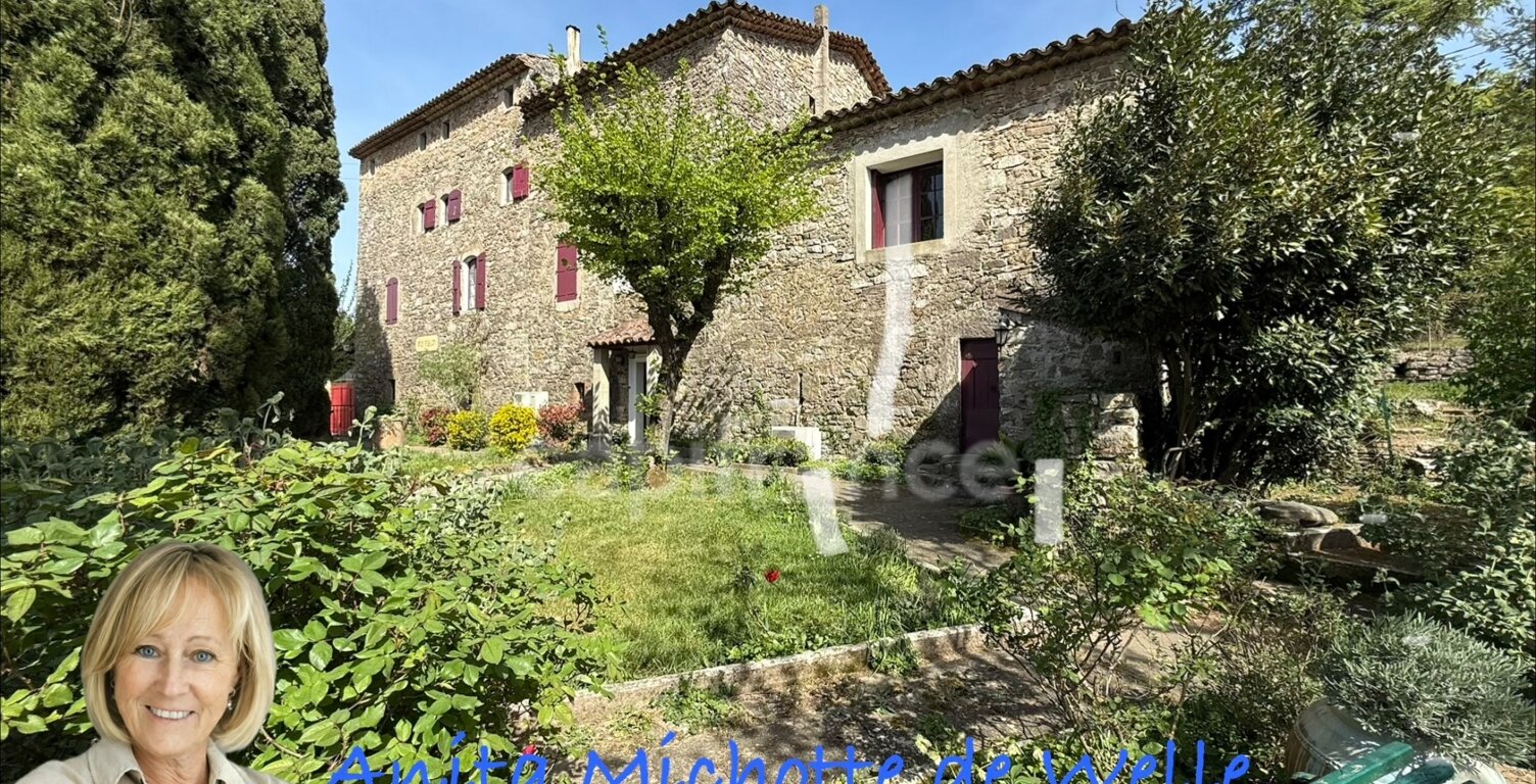 Propriété à vendre 11 pièces /Anduze (30) authentique Mas Cévenol sur terrain 2615 m2 — photo 1