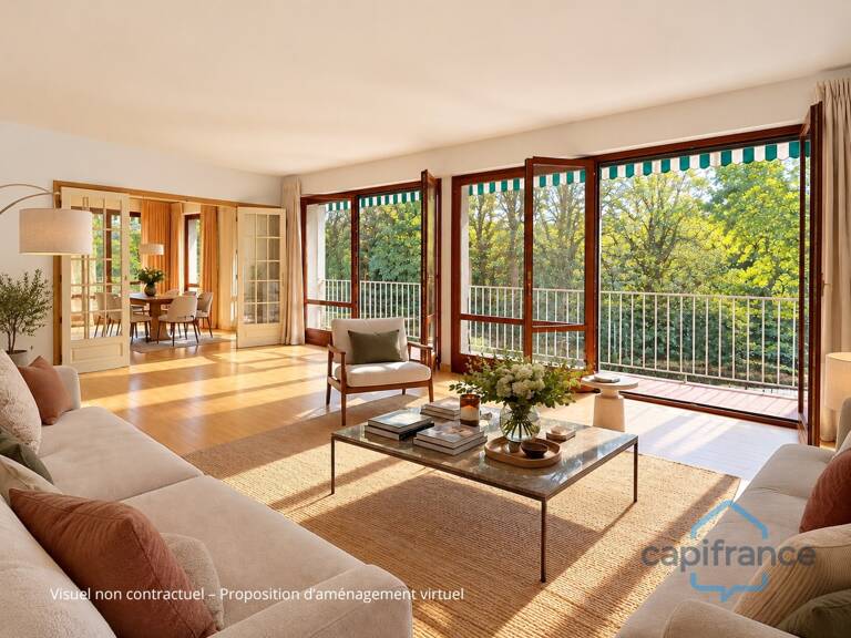 ENTRÉE DU PARC DE MAISONS-LAFFITTE - APPARTEMENT FAMILIAL TRÈS LUMINEUX — photo 1