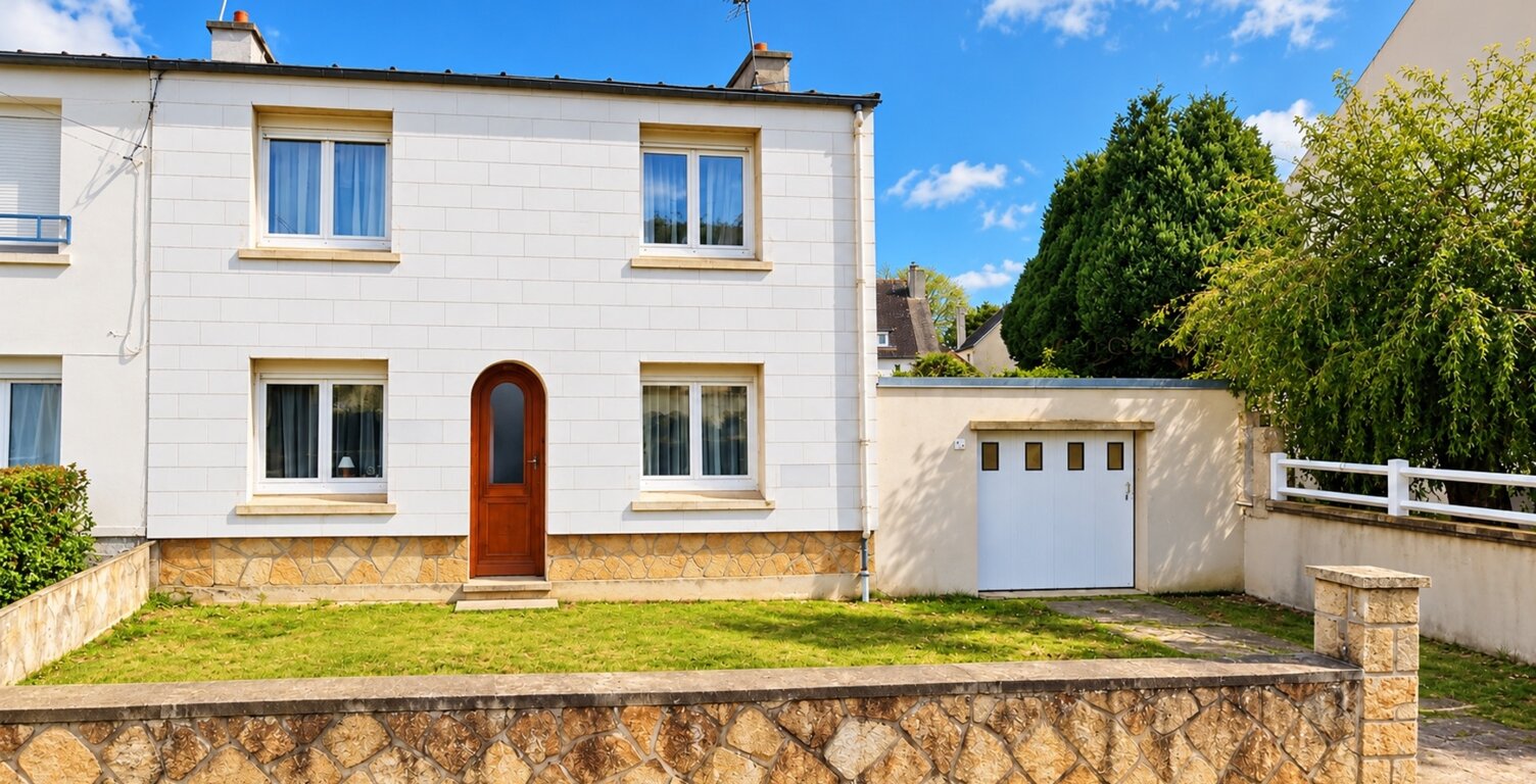 GUIPAVAS CENTRE – MAISON 4 CHAMBRES À RÉNOVER + TERRAIN CONSTRUCTIBLE — photo 1