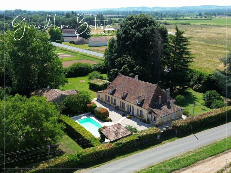 Propriété de charme en pierre avec gîte, piscine et parc arboré - LAMONZIE SAINT MARTIN (24) — photo 1