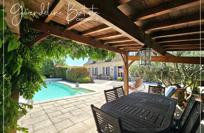 Propriété de charme en pierre avec gîte, piscine et parc arboré - LAMONZIE SAINT MARTIN (24) — photo 2