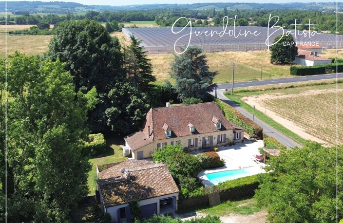 Propriété de charme en pierre avec gîte, piscine et parc arboré - LAMONZIE SAINT MARTIN (24) — photo 4