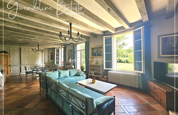 Propriété de charme en pierre avec gîte, piscine et parc arboré - LAMONZIE SAINT MARTIN (24) — photo 5