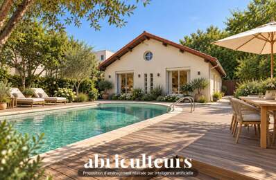 Maison familiale avec piscine et grand jardin avec fort potentiel  à Caudéran 33200 — photo du bien