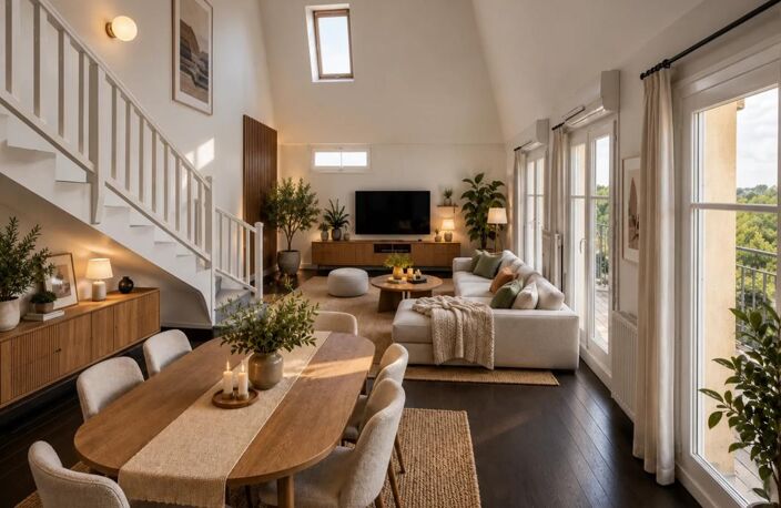 Appartement duplex de 5 pièces de 93 m² à Deuil-la-Barre — photo 4