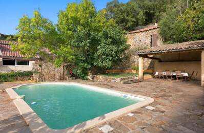 Ferrières-Poussarou – Maison en pierre, deux logements et piscine avec vue sur la nature — photo du bien