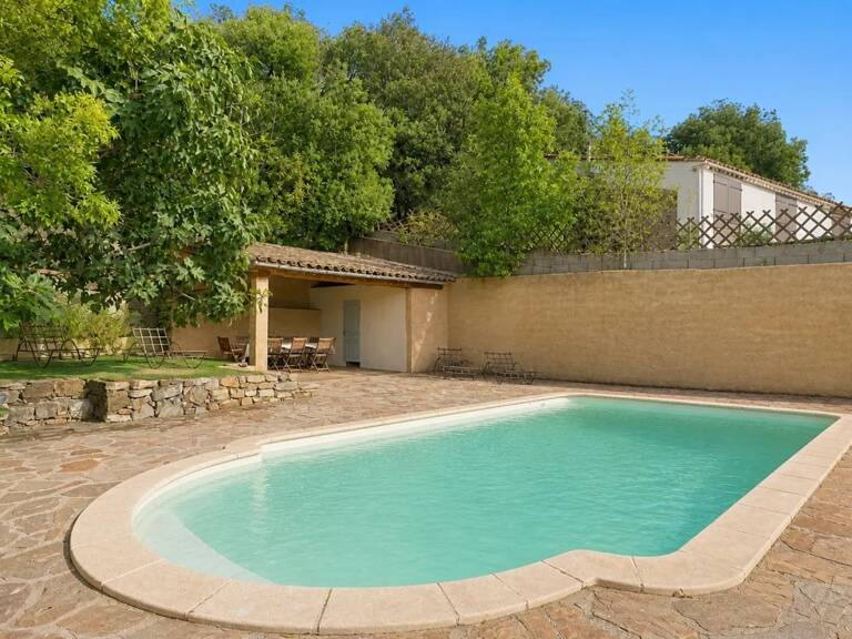 Ferrières-Poussarou – Maison en pierre, deux logements et piscine avec vue sur la nature — photo 1