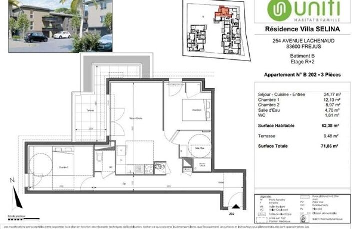 Type 3 - FREJUS - VILLA SELINA — photo 2