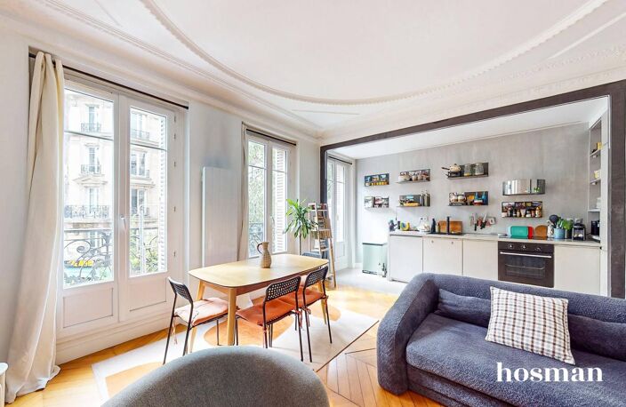 Charmant 2 pièces de 38 m² avec balcon lumineux - Rue Ordener, Paris 18ème — photo 4