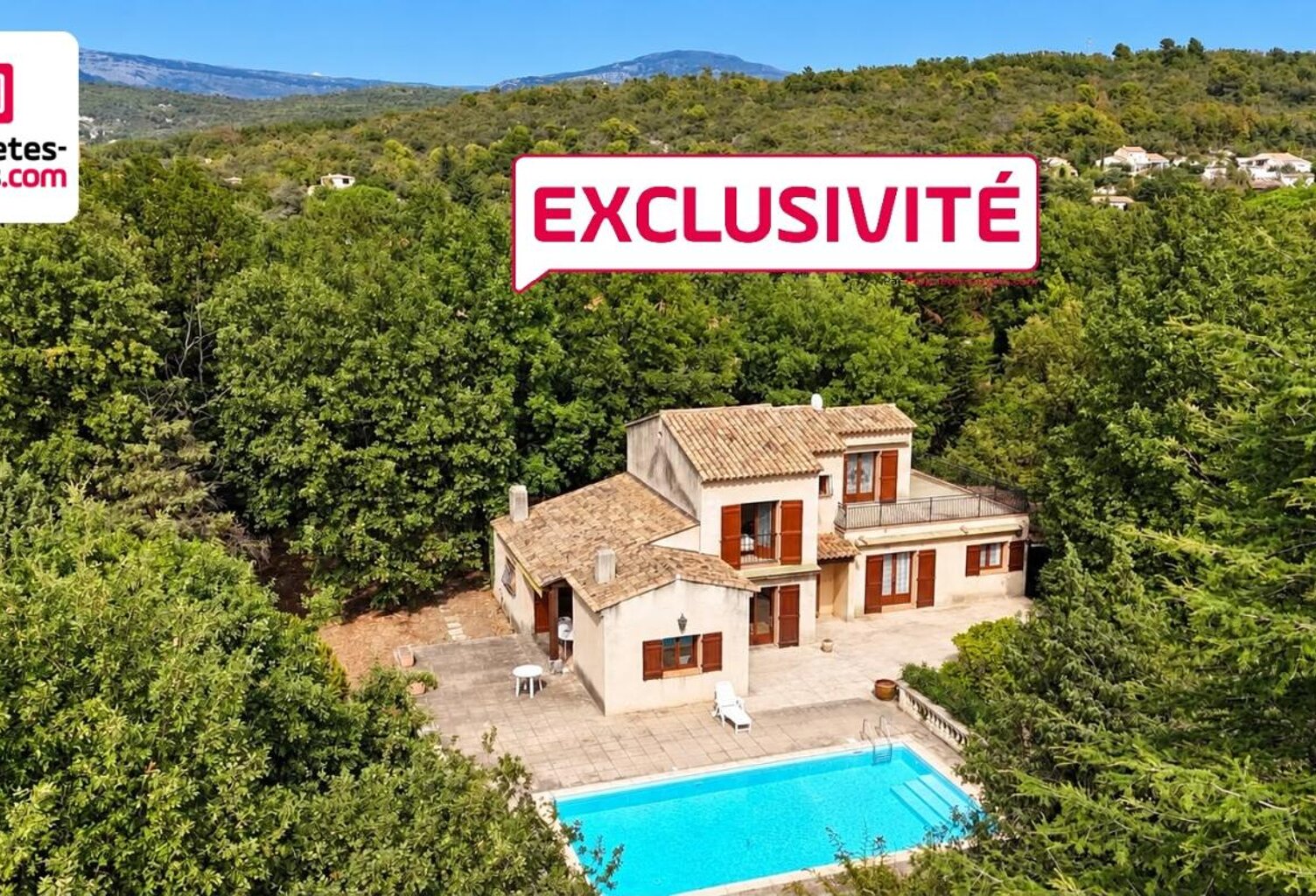 BELLE VILLA PROVENCALE 5 PIECES 156 m2 à RAFRAICHIR TERRAIN 2500 M2 ET GRANDE PISCINE CHAUFFEE — photo 1