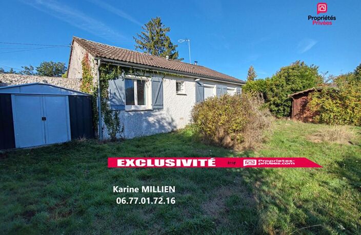 DAMPIERRE SUR AVRE 28350 Maison individuelle de plain- pied - 1 chambre - 1 bureau - Garage - Cabanons de jardin - Terrain - 111 000  HAI — photo 3