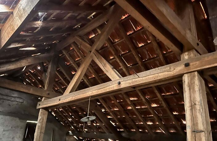 Masclat 46350-Centre-Bourg:  Hangar/atelier- 4 pièce(s) 290 m2 sur deux étages — photo 5