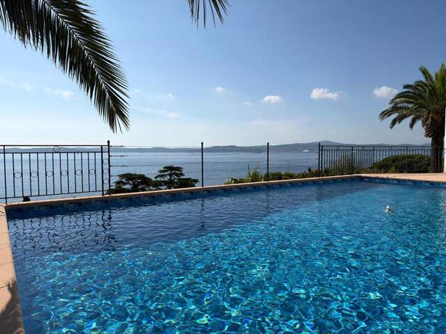 Villa vue mer panoramique Sainte-Maxime — photo du bien