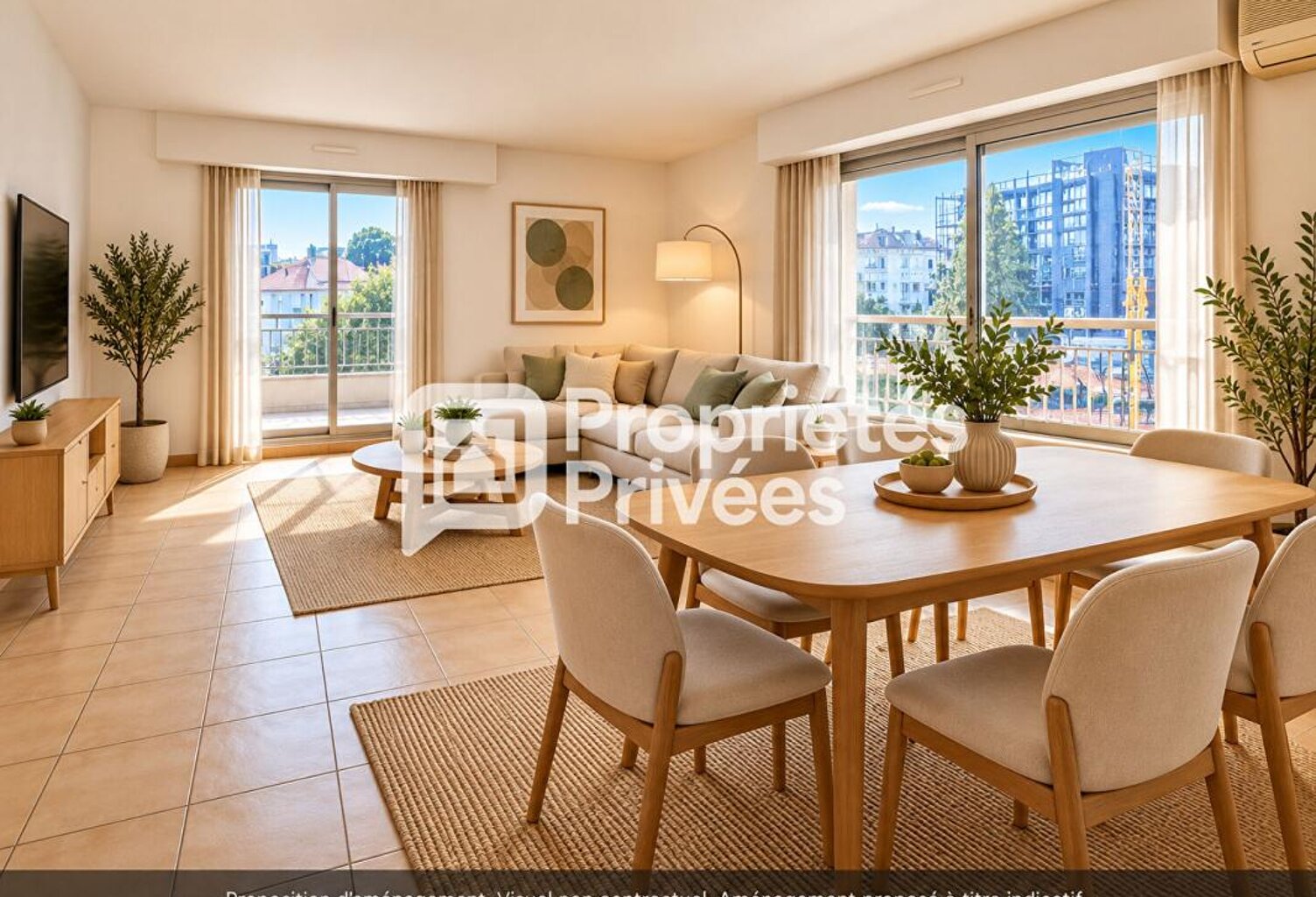 Nanterre - Spacieux 3 pièces de 84 m² - Dernier étage - Terrasse de 22 m² -  Box — photo 1