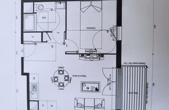 Erquimghem Lys  T2 de 42 m² — photo 2