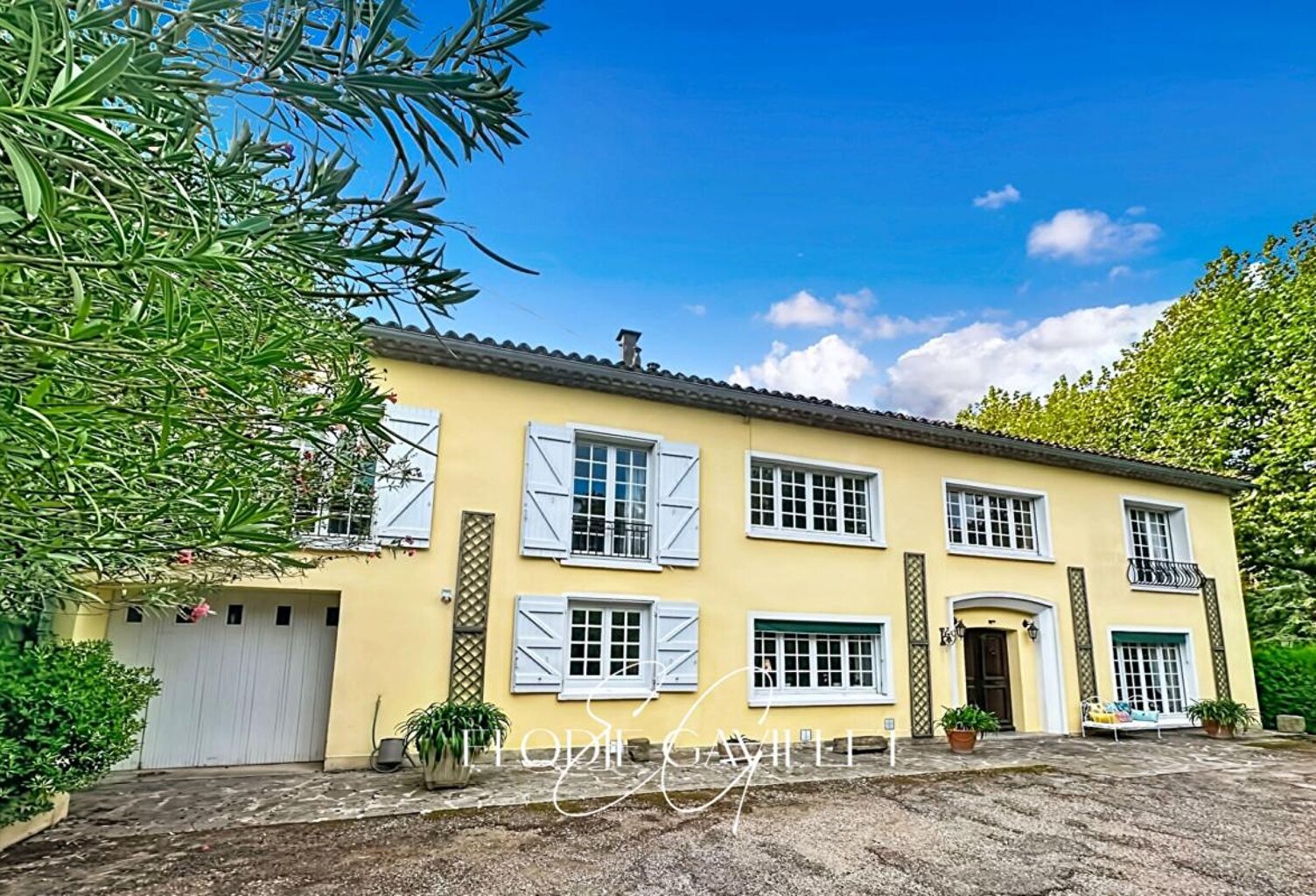 MAISON VIGNERONNE DE CARACTÈRE AVEC PARC À CARCASSONNE — photo 1