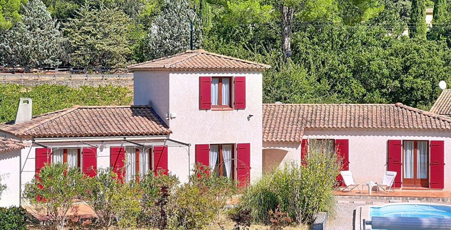 Au Thoronet Villa 5 pièce(s) de 114 m2, 3 chambres, terrain de 1500m², garage, piscine — photo 1