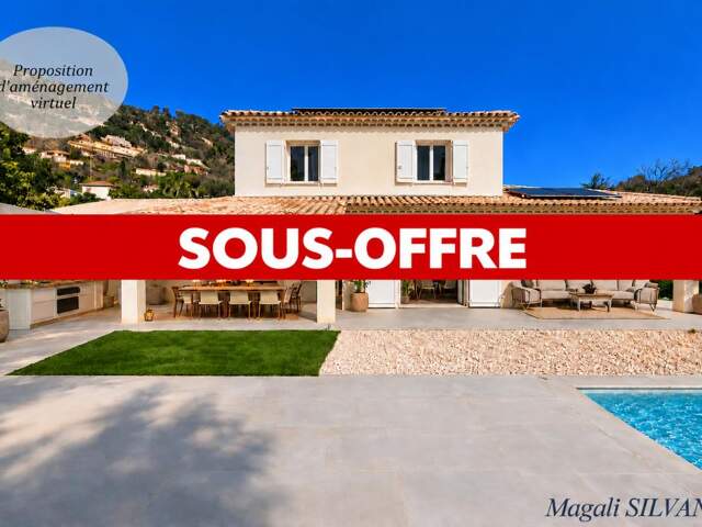 Villa F5 vue mer avec piscine à pied du village — photo du bien