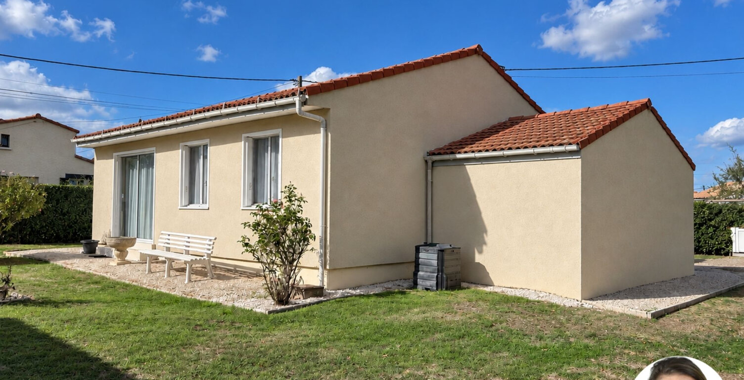 Bourg - Plain-pied non mitoyen 2 chambres avec garage sur 60 — photo 1