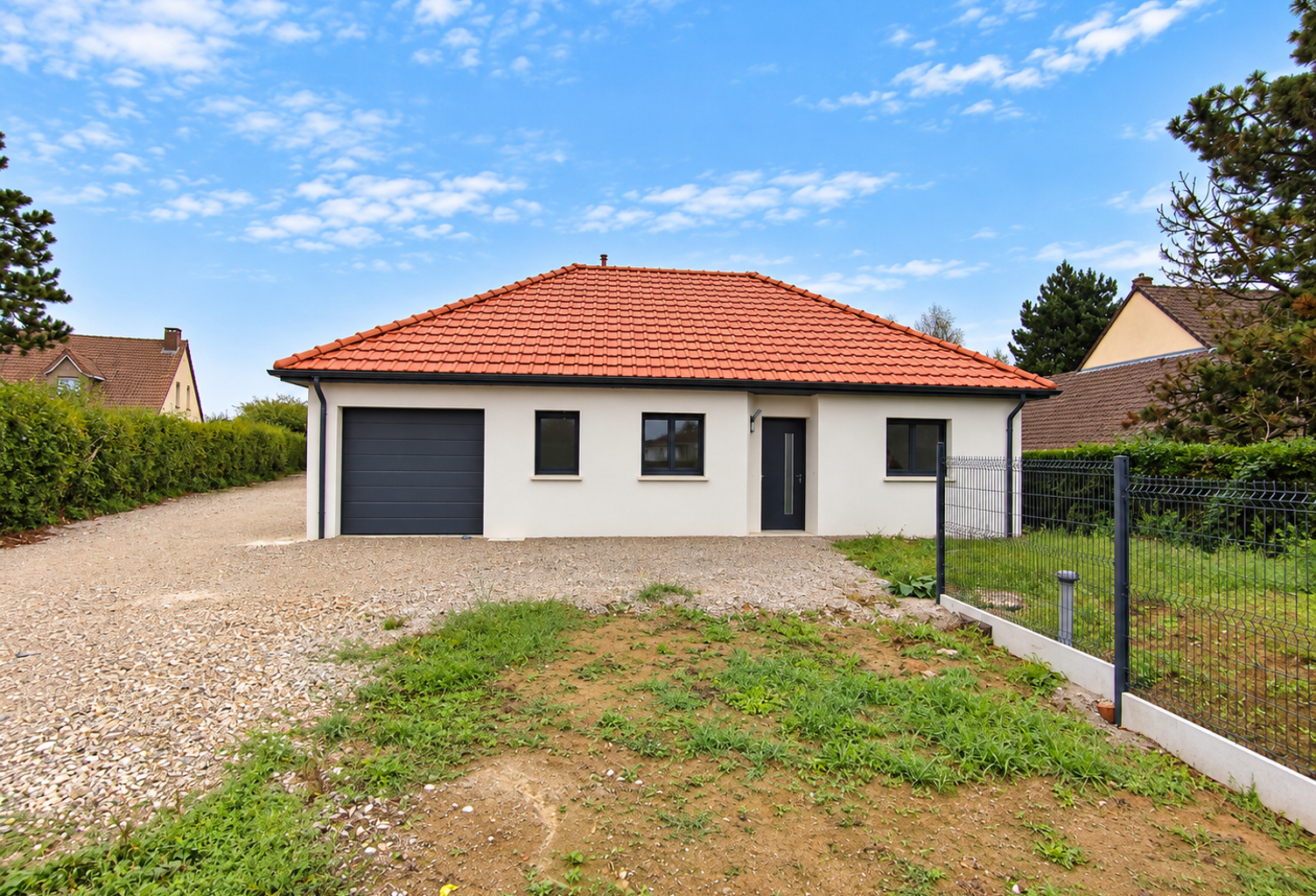 À louer à La Capelle-Lès-Boulogne : maison neuve terrasse — photo 1