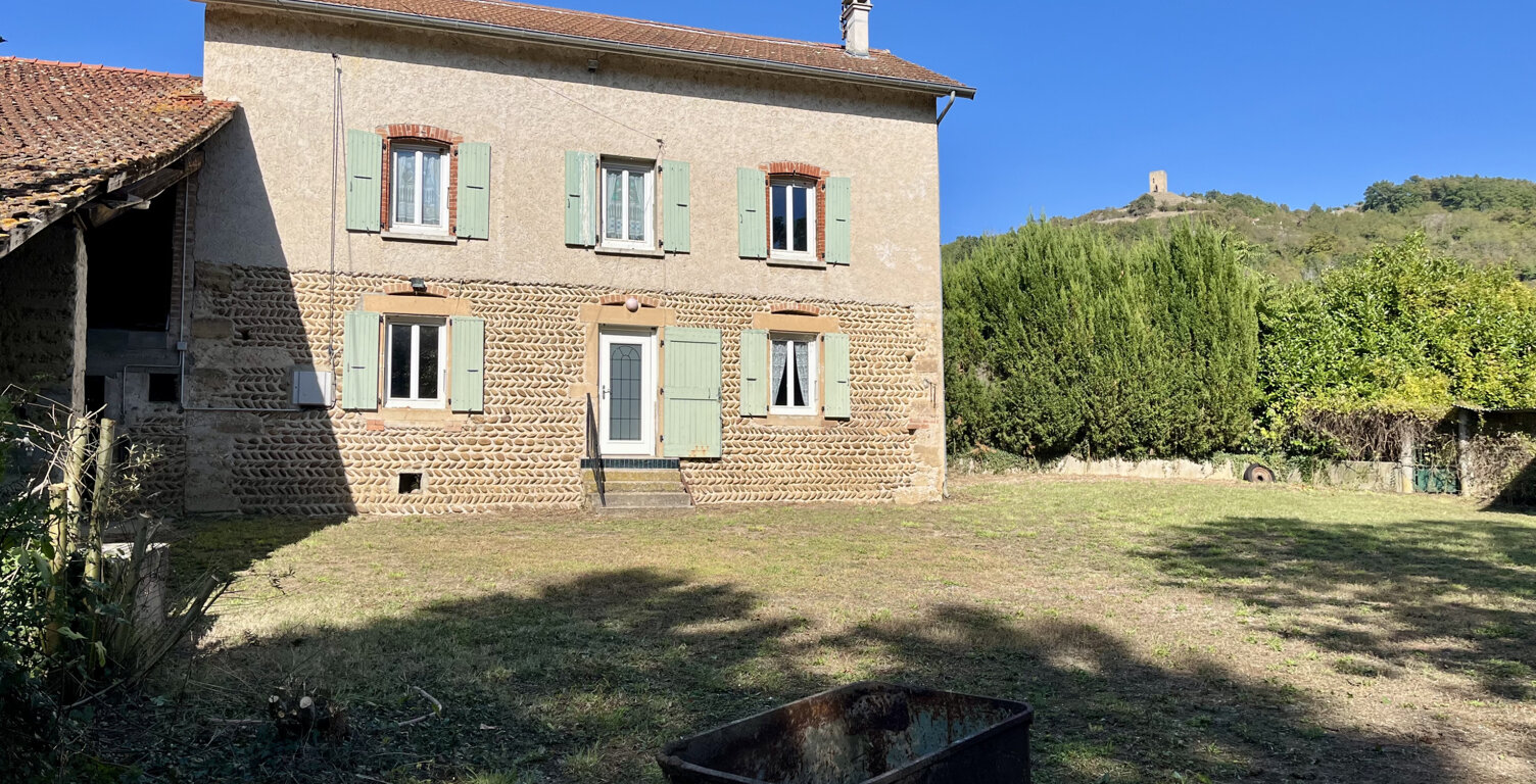 ALBON   Propriété en galets et pisé avec dépendances et terr — photo 1
