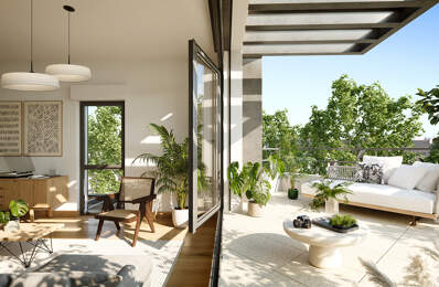 - AU CALME, SUPERBE T4 TRAVERSANT EN DERNIER ETAGE ET SA VUE DEGAGEE SANS VIS A VIS — photo du bien