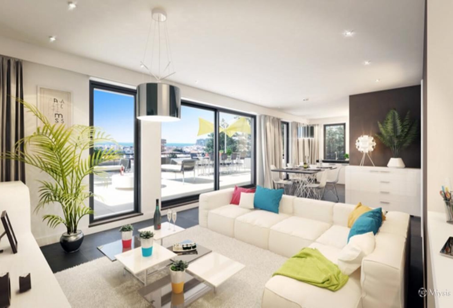 OLLIOULES BEAU T3 de 65 m² avec GRANDE TERRASSE — photo 1