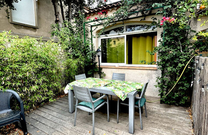 À LOUER T2 MEUBLÉ AVEC MEZZANINE, TERRASSE ET PISCINE FRONTIGNAN — photo 4