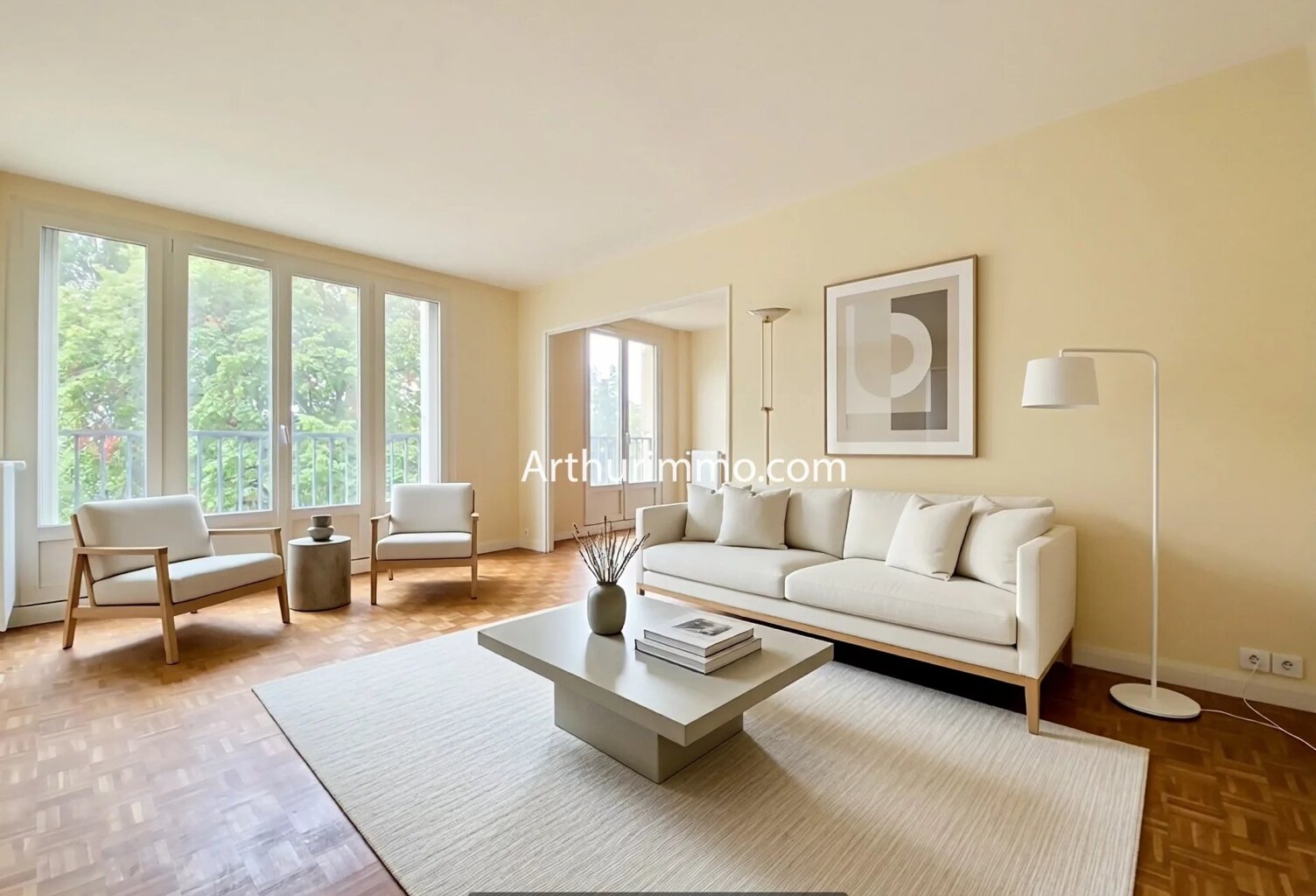 BEL APPARTEMENT DE 74 M² – PLEIN CENTRE-VILLE DE BOISSY-SAINT-LÉGER — photo 1