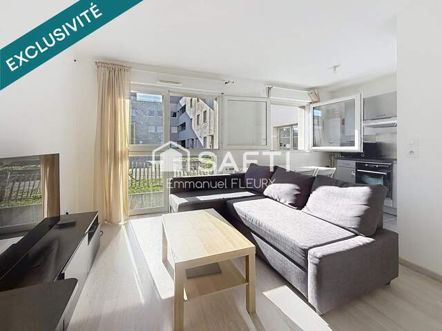 Orvault Bourg  Appartement T2 loué  Résidence 2016 avec parking — photo du bien