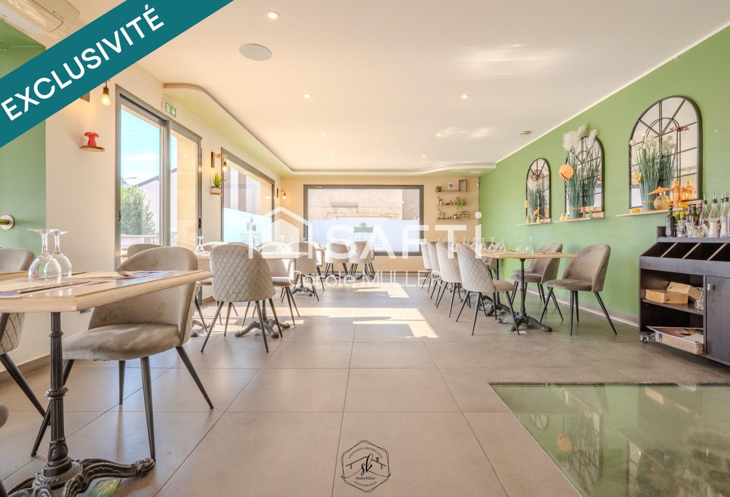 À VENDRE  FONDS DE COMMERCE RESTAURANT & TRAITEUR — photo 1