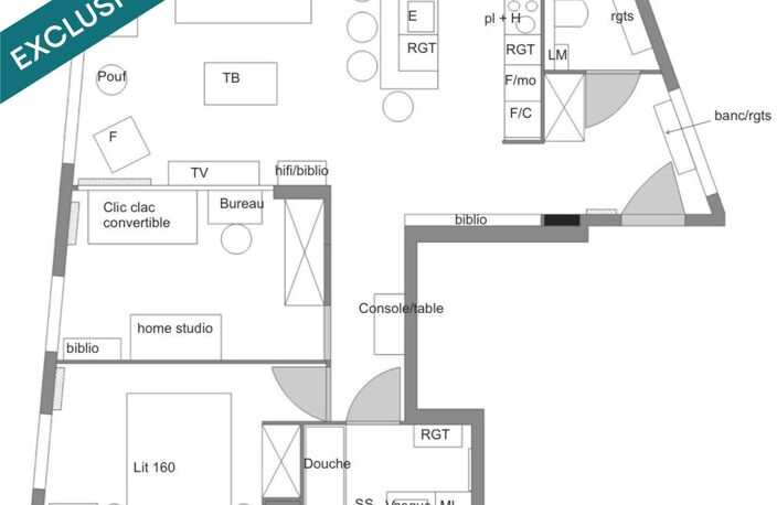 IVRY-SUR-SEINE  DERNIER ÉTAGE  3 PIÈCES  2 CHAMBRES  70 M²  2 PARKINGS  DPE B — photo 4