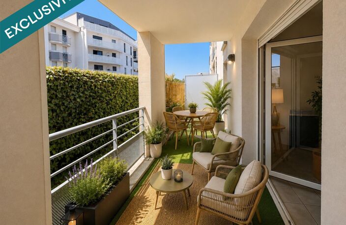 le Bouscat centre - T2 de 41 m2 avec terrasse et parking. — photo 2
