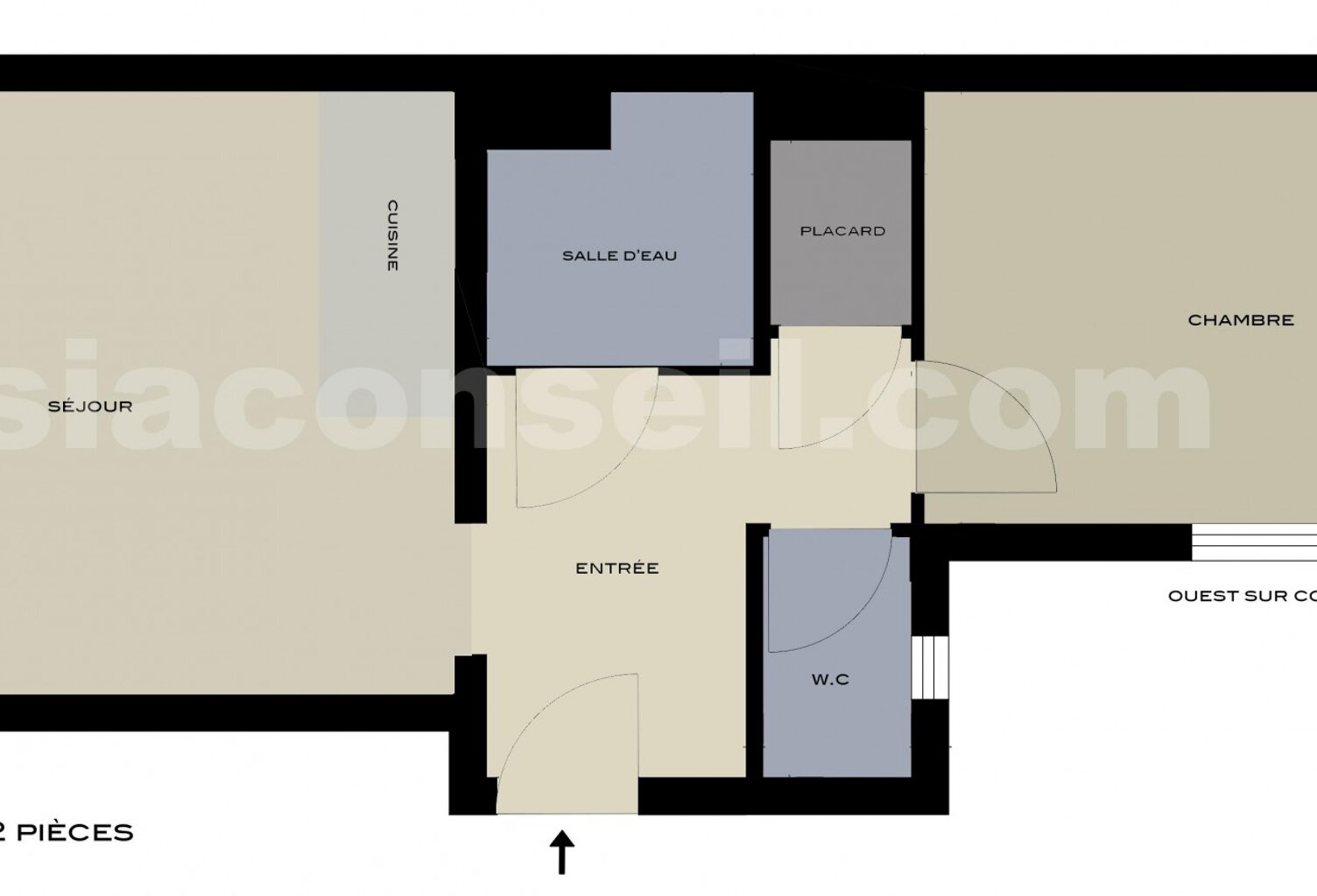 Proche MONTSOURIS STUDIO 28 m² — photo 1