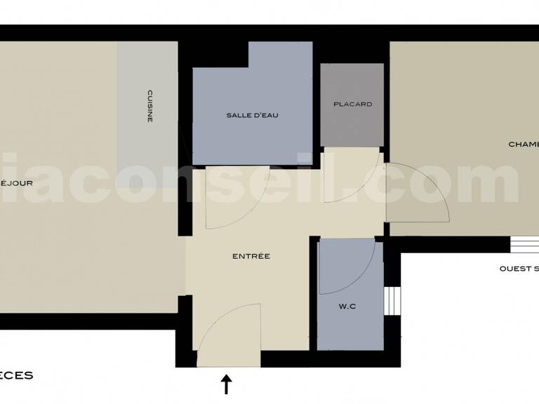 Proche MONTSOURIS STUDIO 28 m² — photo 1