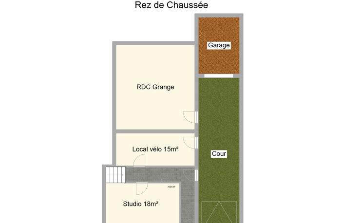 Immeuble de rapport   110 m2 habitables + grange   Hypercent — photo 3