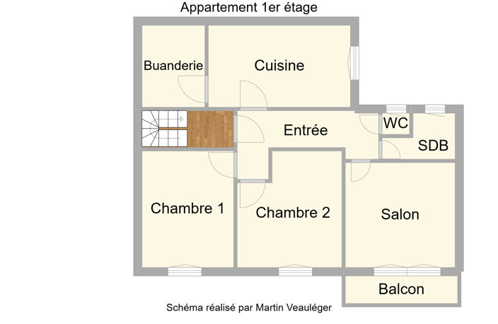 Immeuble de rapport   110 m2 habitables + grange   Hypercent — photo 4