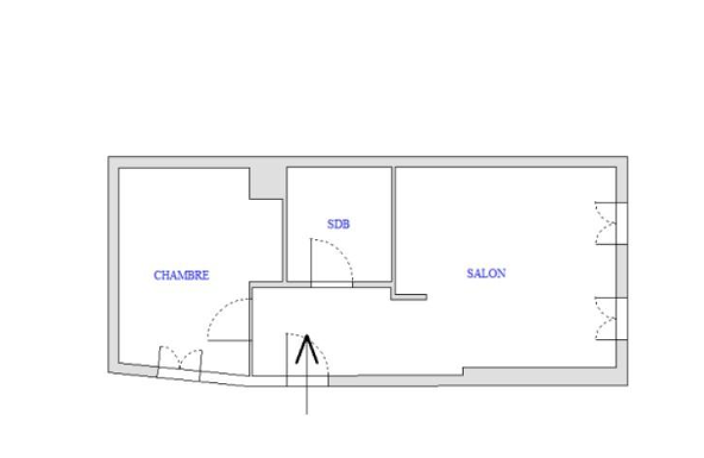 LE PANIER   T2 VENDU LOUÉ   INVESTISSEMENT LOCATIF SÉCURISÉ — photo 2