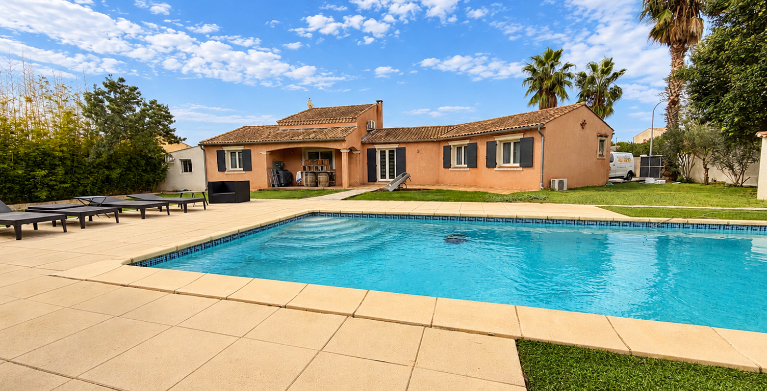 Vend maison de 163m2 avec piscine et garage sur un terrain d — photo 1