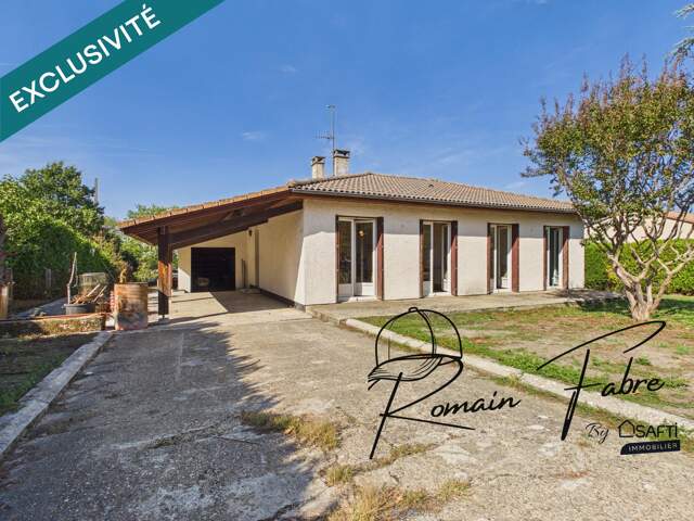 Maison de 90m2 de plain pied avec garage et belle parcelle — photo du bien