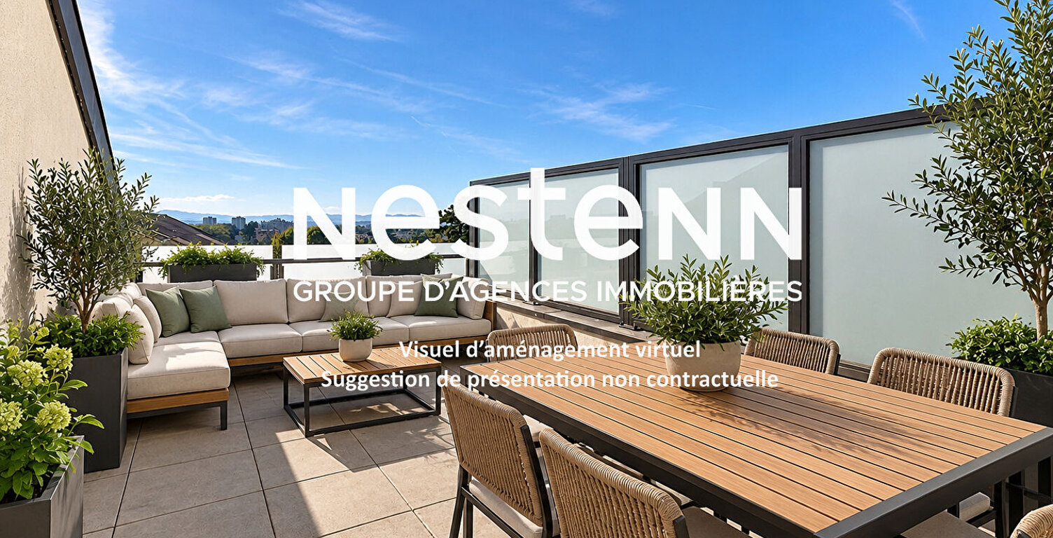 Grand Appartement Type 3 pièces en dernier étage avec 2 Chambres et Terrasse - 69500 BRON — photo 1